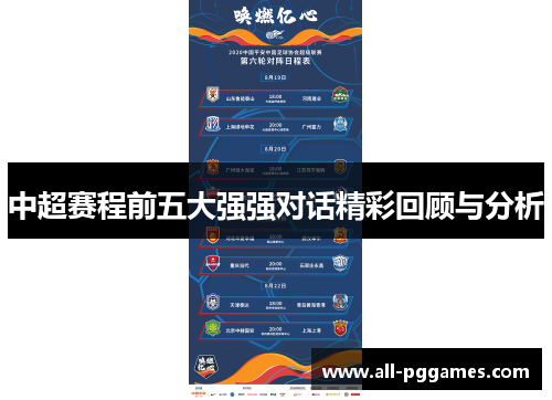 中超赛程前五大强强对话精彩回顾与分析